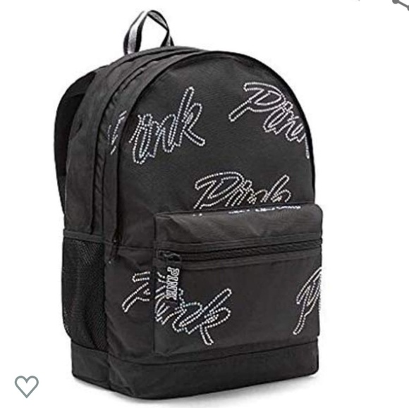 Victoria Secret pink bling campus backpack - Picture 1 of 7